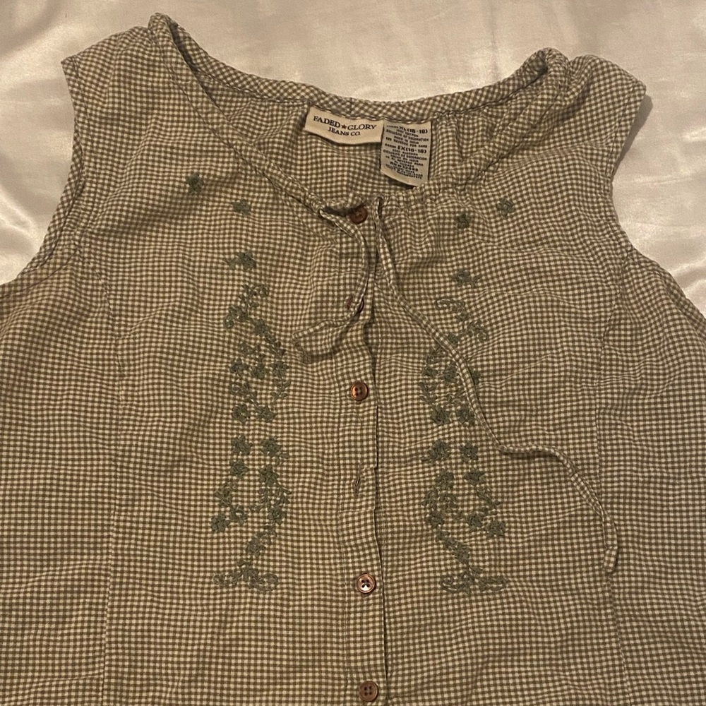 Faded Glory loose ivy tank top, size XL